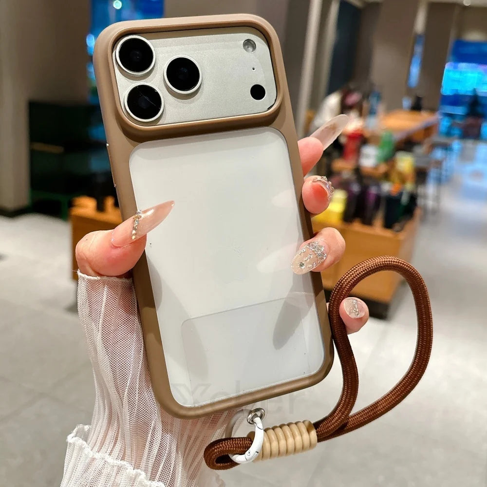 Clear iPhone Case Shockproof Crystal Cover