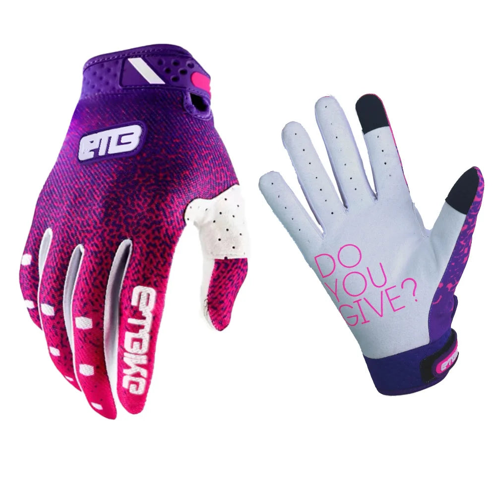Men Women MX MTB Off-Road Motorcycle Gloves Touchscreen Knuckle