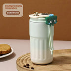 450ml Stainless Steel Thermo Water Bottle LED Temperature Display Mug