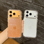 Luxury Bling Glitter Clear Case for iPhone 17 16 15 14 13 12 Pro Max