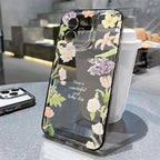 Flower Phone Case For iPhone 16 13 15 11 12 14 17 Pro Max Air 16E XS XR 7 8 SE Shockproof