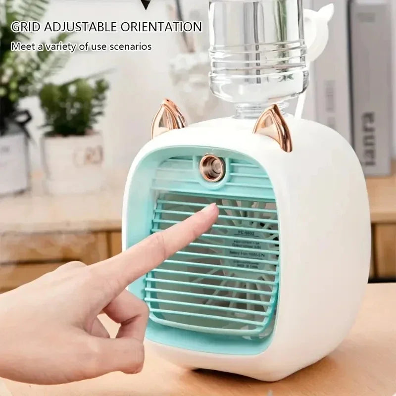 TINSOL Mini Air Cooler UK USB Cooling Fan & Humidifier