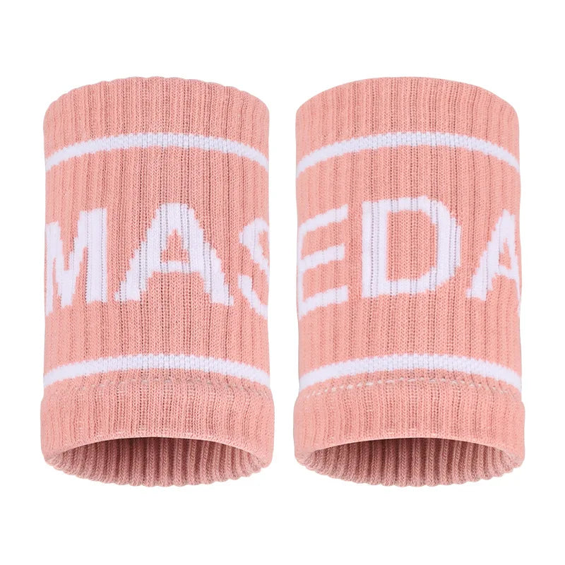 Colorful Elastic Sport Wristband Sweatband for Basketball Tennis Gym