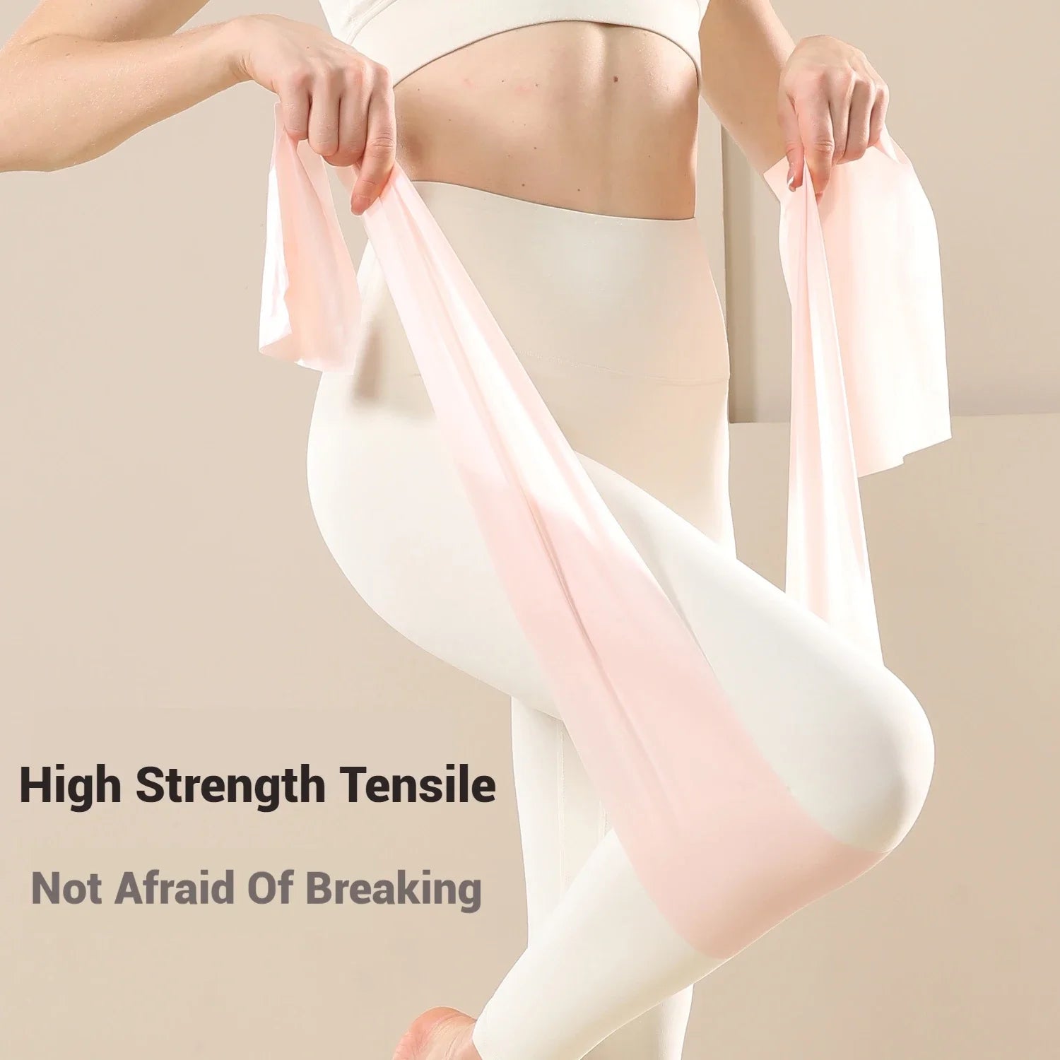 Yoga Stretching Strap for Beginners Ladies Fitness and Dance Training