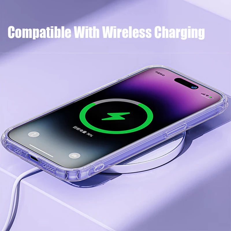Clear TPU Silicone Case for iPhone 16 15 14 13 12 11 Pro Max Cover