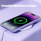 Clear TPU Silicone Case for iPhone 16 15 14 13 12 11 Pro Max Cover