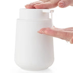 Matte Black Liquid Soap Dispenser 11oz Modern Bathroom & Kitchen Pump Bottle