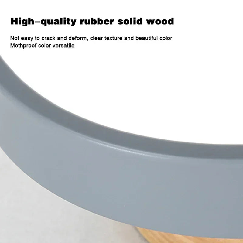 Nordic Wood Ceiling Lamp for Hallway & Bedroom Décor