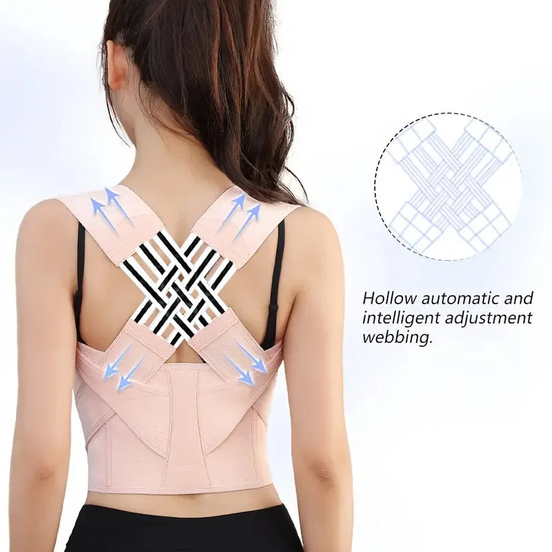 Posture Corrector Belt Adjustable Back Brace Shoulder Support