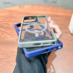 MagSafe Fold Lens Stand Case for Samsung Galaxy S22 S23 S24 S25 S26