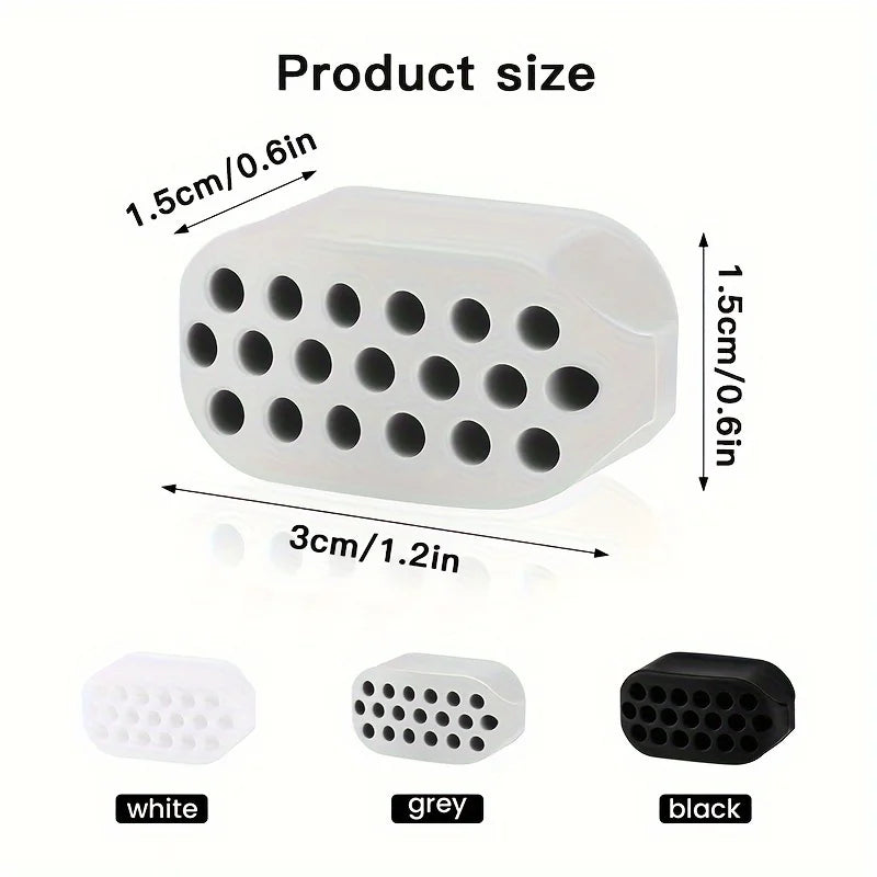 Jaw Exercise Ball Silicone Masseter Muscle Trainer Jawline Secondary image