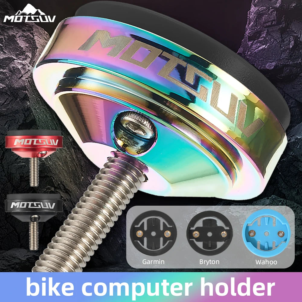 Bike Computer Mount Stem GPS Holder Speedometer Bracket MTB Main image