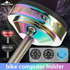 Bike Computer Mount Stem GPS Holder Speedometer Bracket MTB