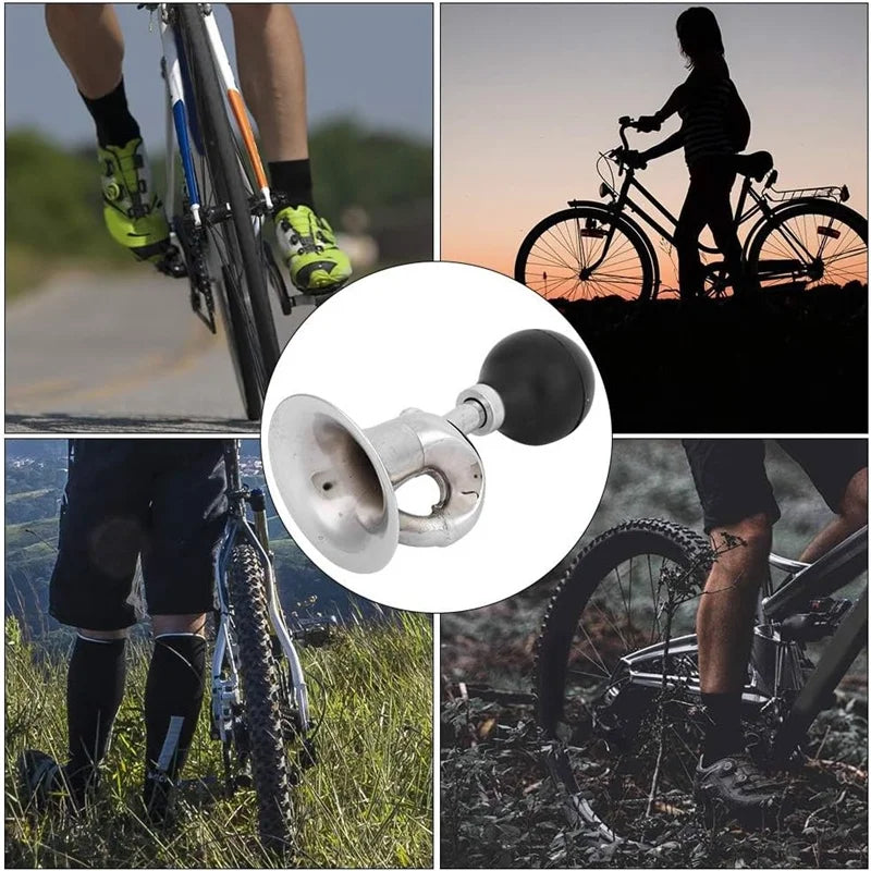 Retro Bicycle Snail Air Horn Loud Vintage Bike Trumpet Bell
