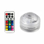 Submersible RGB LED Underwater Lights with Remote Control