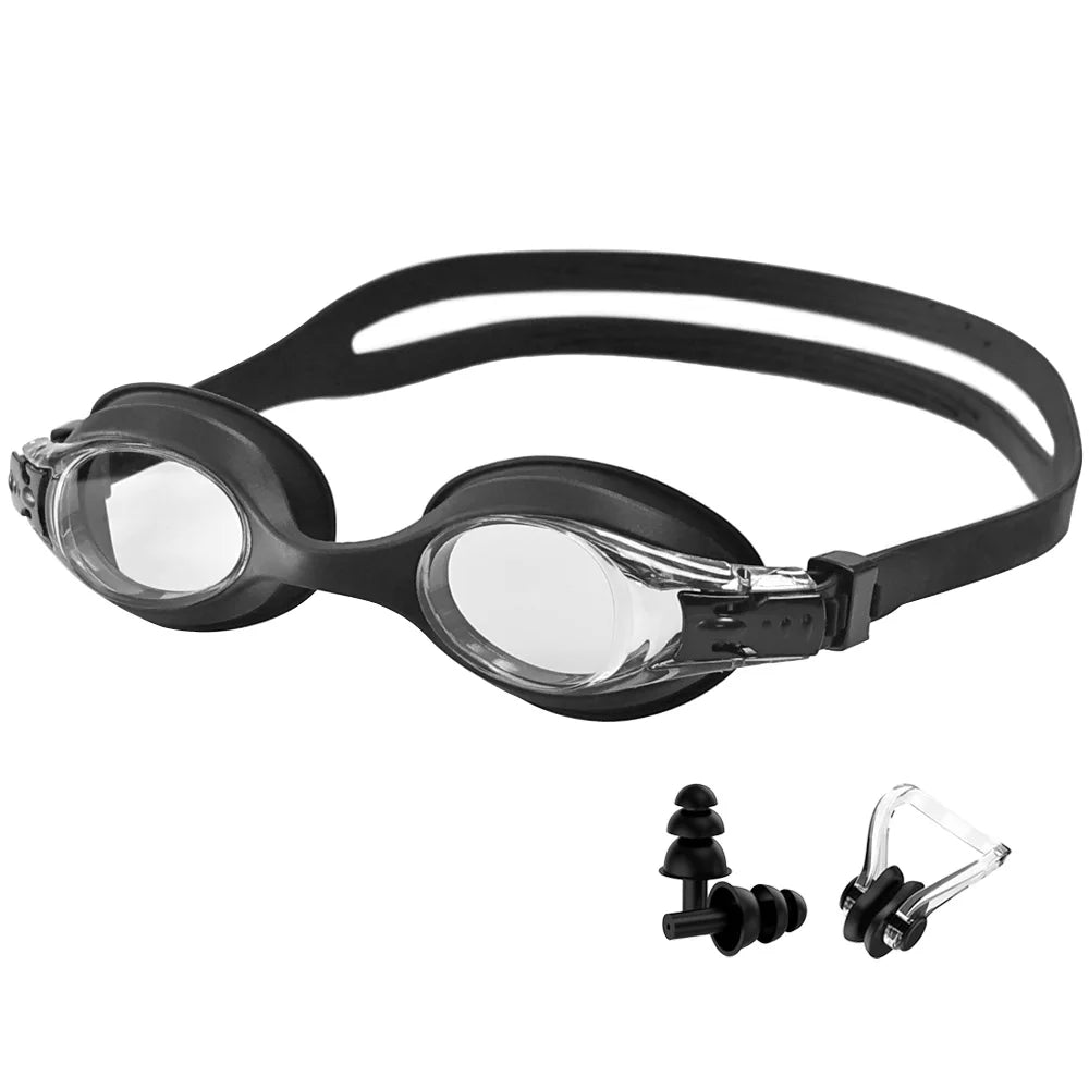 Kids Swimming Goggles Anti-Fog UV Protection Ages 3-14