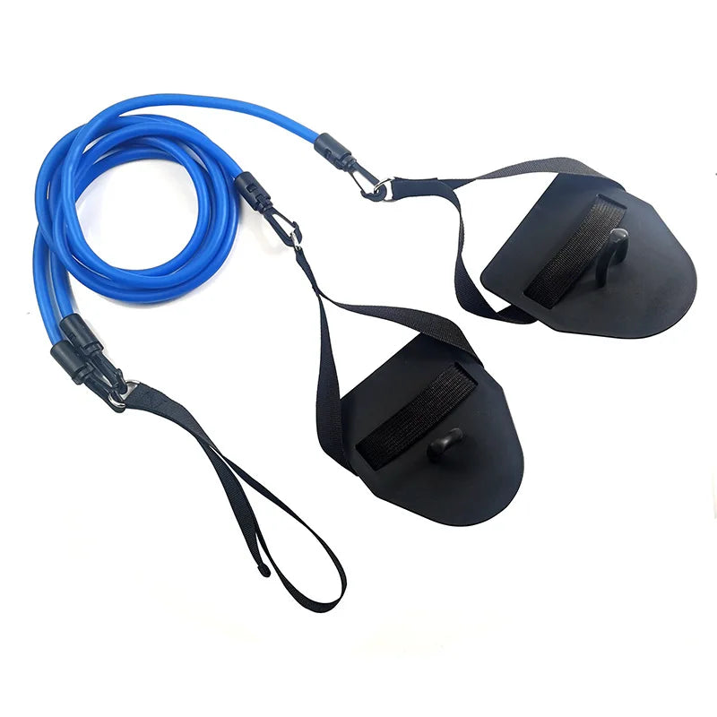 Swimming Resistance Bands Set with Handles for Strength Training