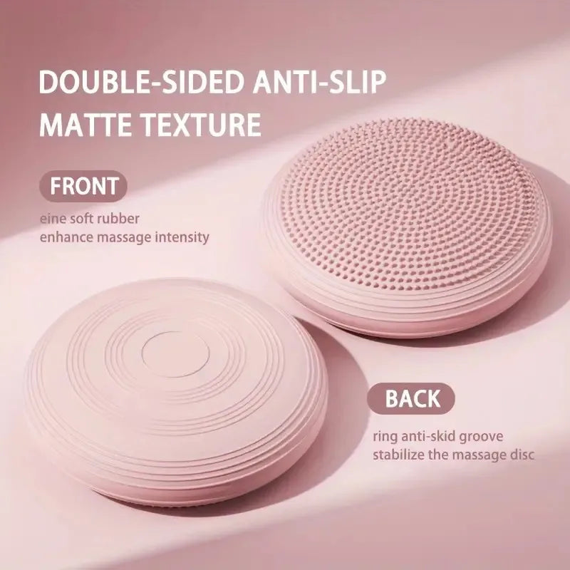 Thickened Yoga Balance Massage Mat Shock Absorbing Home Gym Fitness