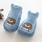 Baby Socks Slippers Rubber Sole Anti-Slip Indoor Shoes for Toddlers