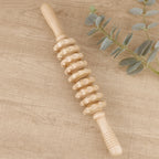 Wooden Therapy Massage Roller Stick for Muscle & Fascia Relief