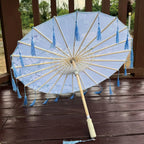 Buy 70cm Chinese Silk Tassel Umbrella