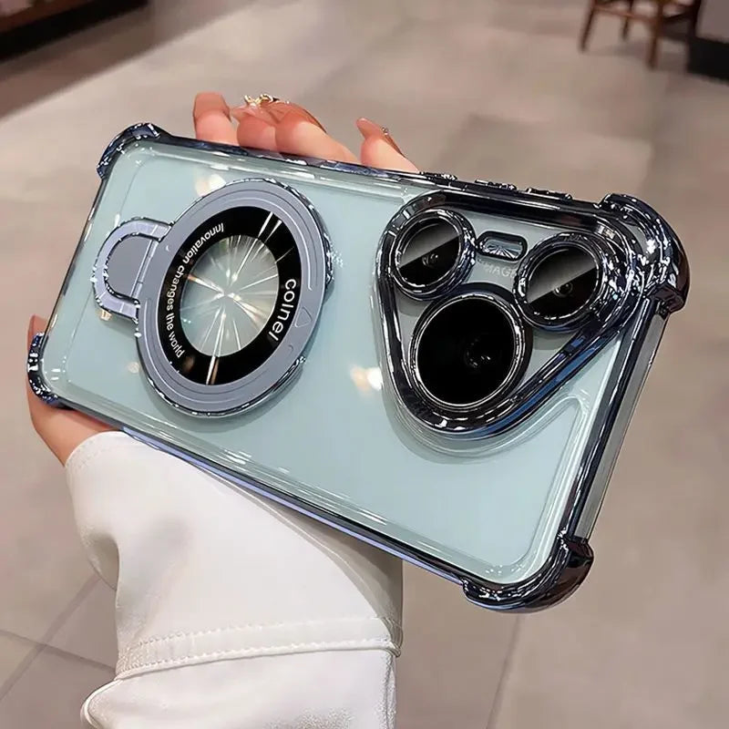 MagSafe Transparent Case for Huawei Pura 70 80 Pro Ultra & Nova 13