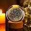 3D Flower of Life Crystal Ball USB Night Light