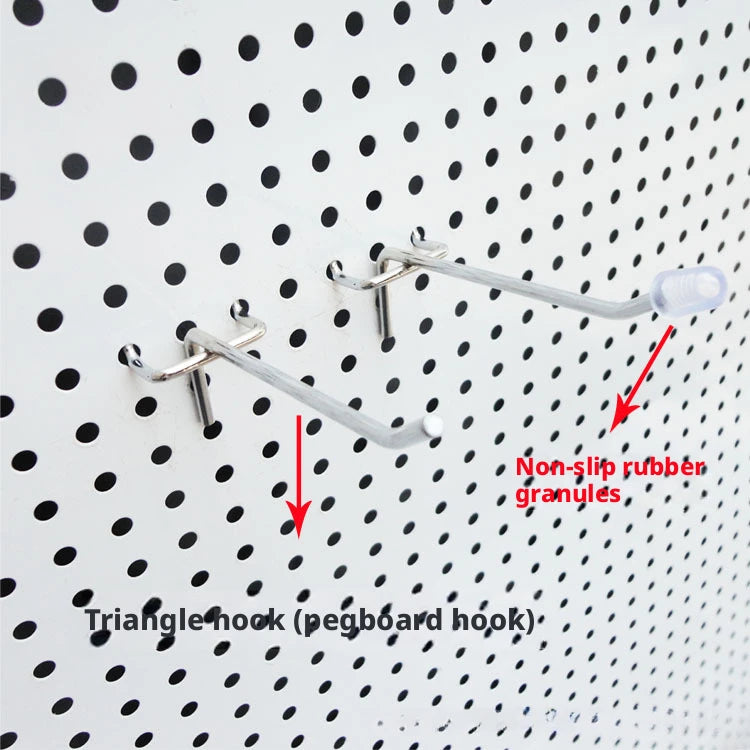 Pegboard Hooks Pack of 10 Heavy Duty Wall Organizer Hanging Hooks Main image