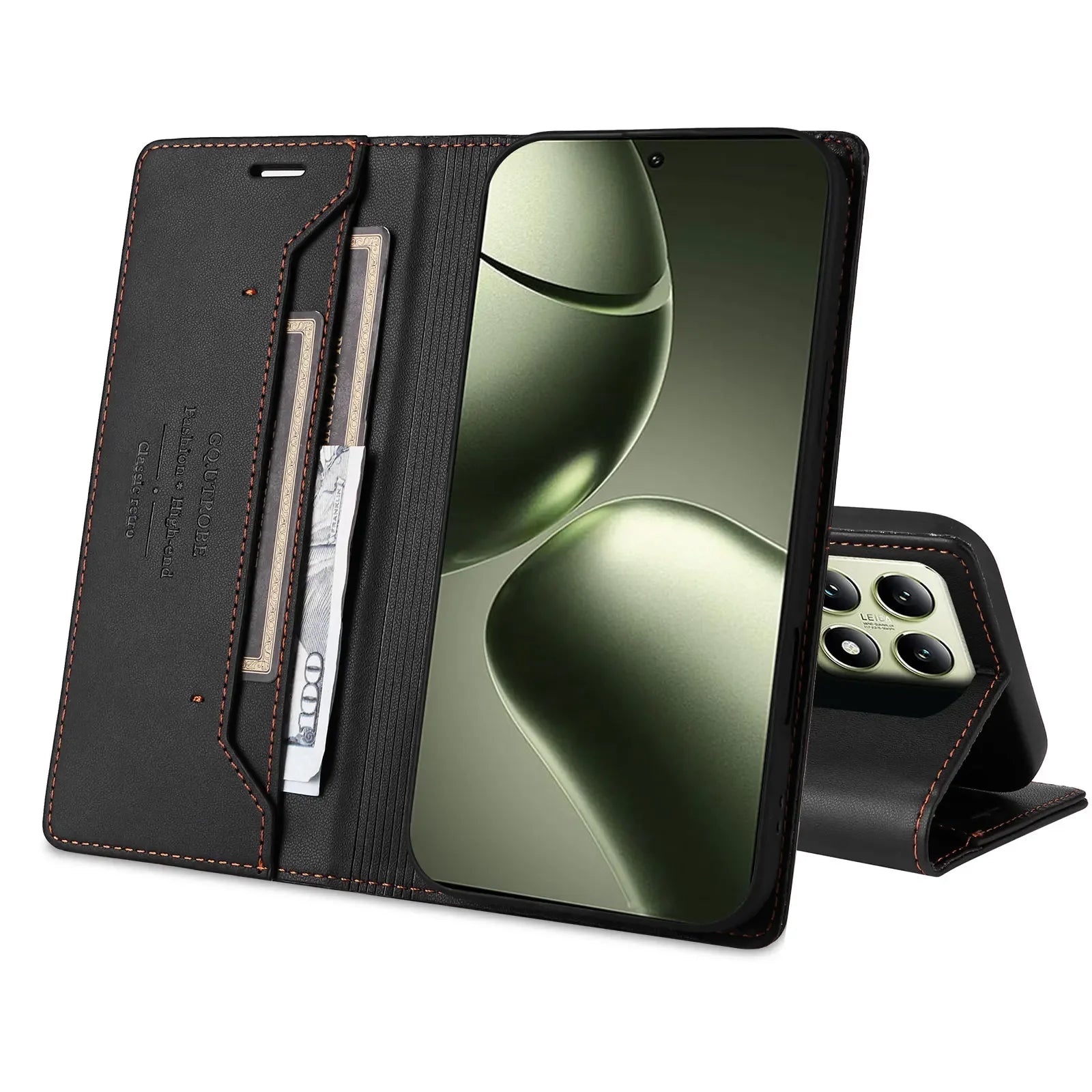 Leather Wallet Case for Xiaomi 11T 12T 13T 14T 15T 17T Poco X Series