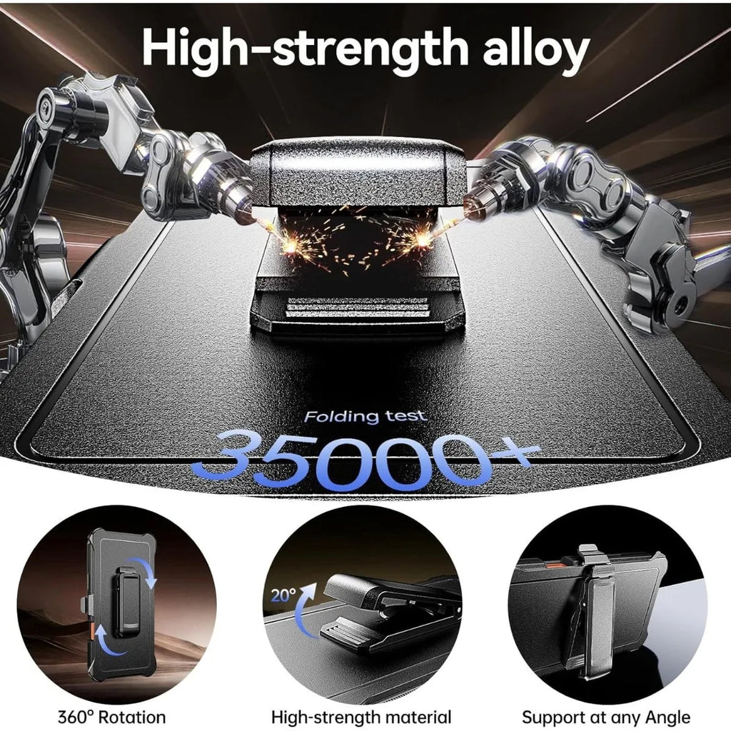 Shockproof iPhone Case – Dual Layer Armour Belt Clip