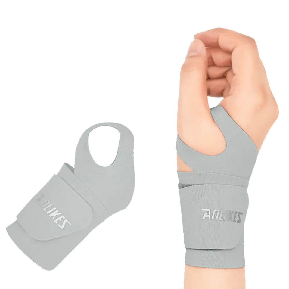 AOLIKES Ultra Thin Wrist Brace Adjustable Sport Wrist Support