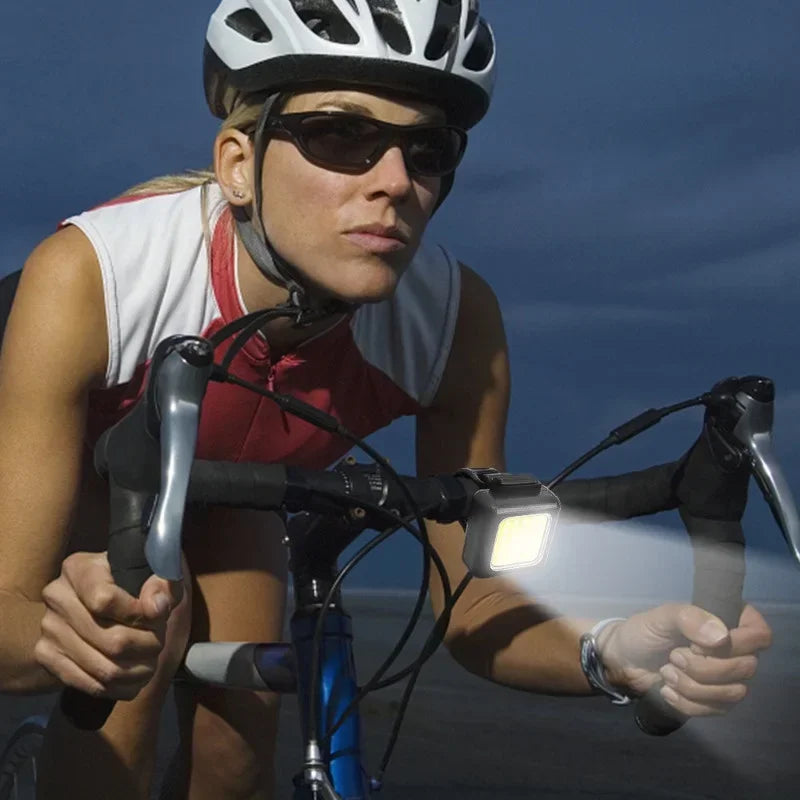 Rechargeable Bike Light Set Front & Rear USB Bicycle Lamp