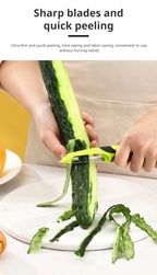 Stainless Steel Vegetable Peeler Anti Slip Handle Fruit & Potato Scraper