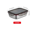 304 Stainless Steel Lunch Box Leakproof Bento Food Storage Travel Box