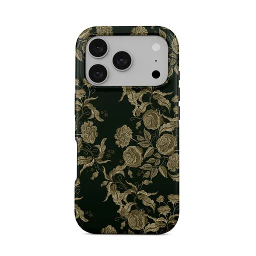 Luxury Wild Garden Double-Layer Case for iPhone 17 16 15 14 13 Pro Max