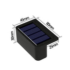 Waterproof Solar Wall Lights for Garden, Fence & Pathway Decor