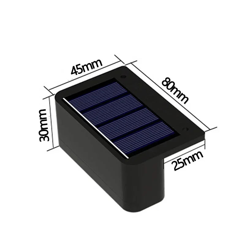 Waterproof Solar Wall Lights for Garden, Fence & Pathway Decor