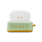 Cute Toaster Night Light Rechargeable Bedside Lamp