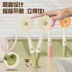 3-in-1 Bottle Cleaning Brush Suction Cup Brush