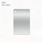 WXCOO Stainless Steel Cutting Board Double-Sided
