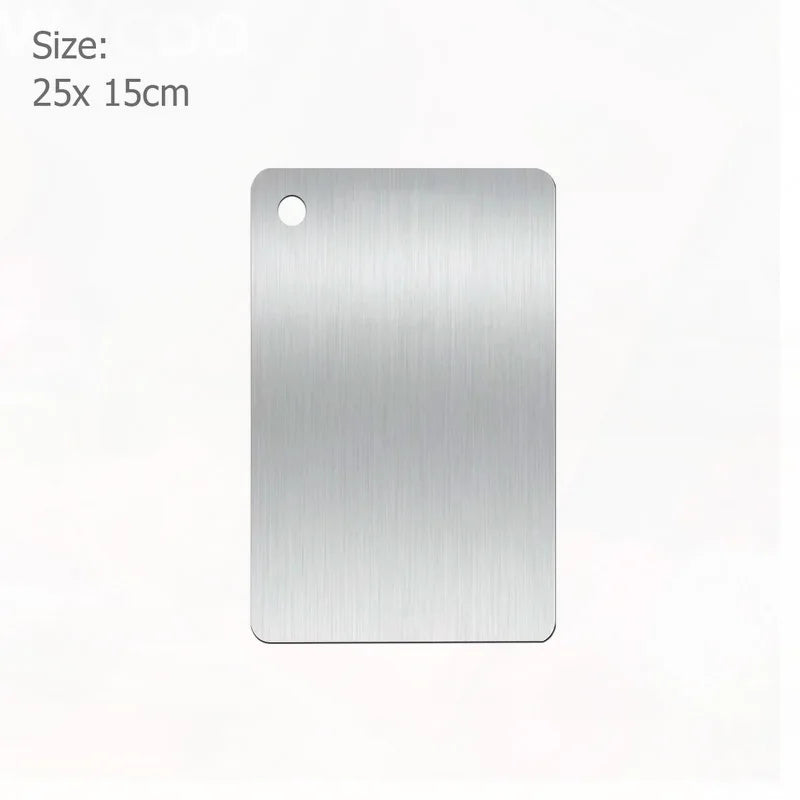 WXCOO Stainless Steel Cutting Board Double-Sided