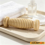 Wooden Foot Roller Massager for Plantar Fascia & Relaxation