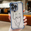 Cute Cartoon Cat Case for Xiaomi 14 15 15T 17T Pro Poco F5 F7 F8 X7