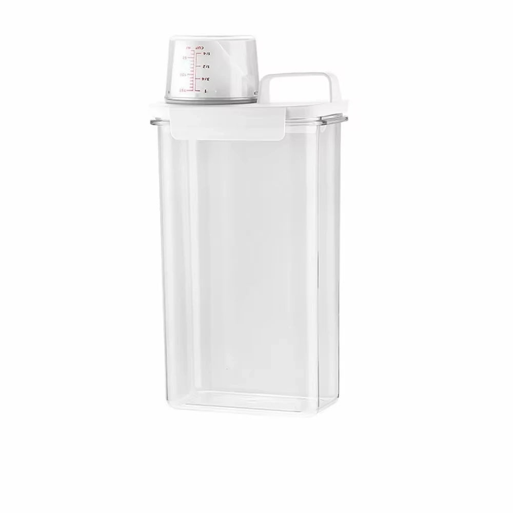 Laundry Detergent Dispenser Airtight Storage Box