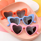 Heart-Shaped Kids Sunglasses | Vintage Toddler Eyewear 3–9 Years