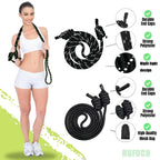 Adjustable Flow Exercise Jump Rope Double Braid Fitness Rope