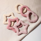 Star & Heart Silicone Baby Teether Food Grade Toy