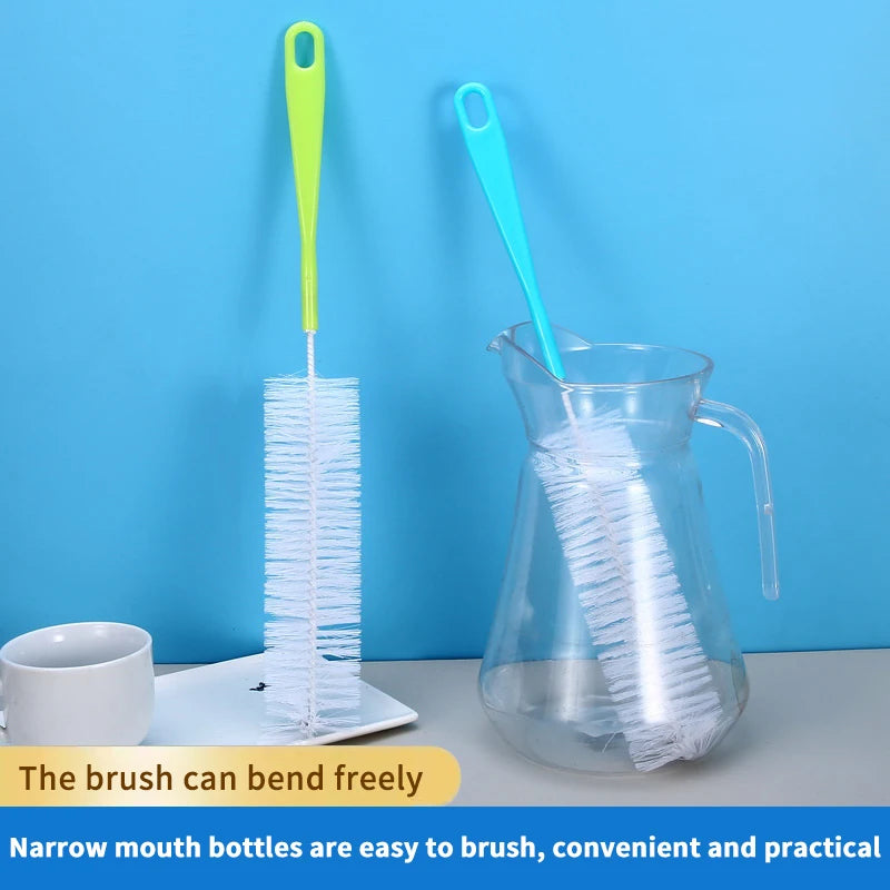 Long Bottle Cleaning Brush Thermos & Wine Bottle Brush Secondary image