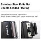 Kemei KM1102 Electric Shaver Twin Blade Cordless Beard Trimmer