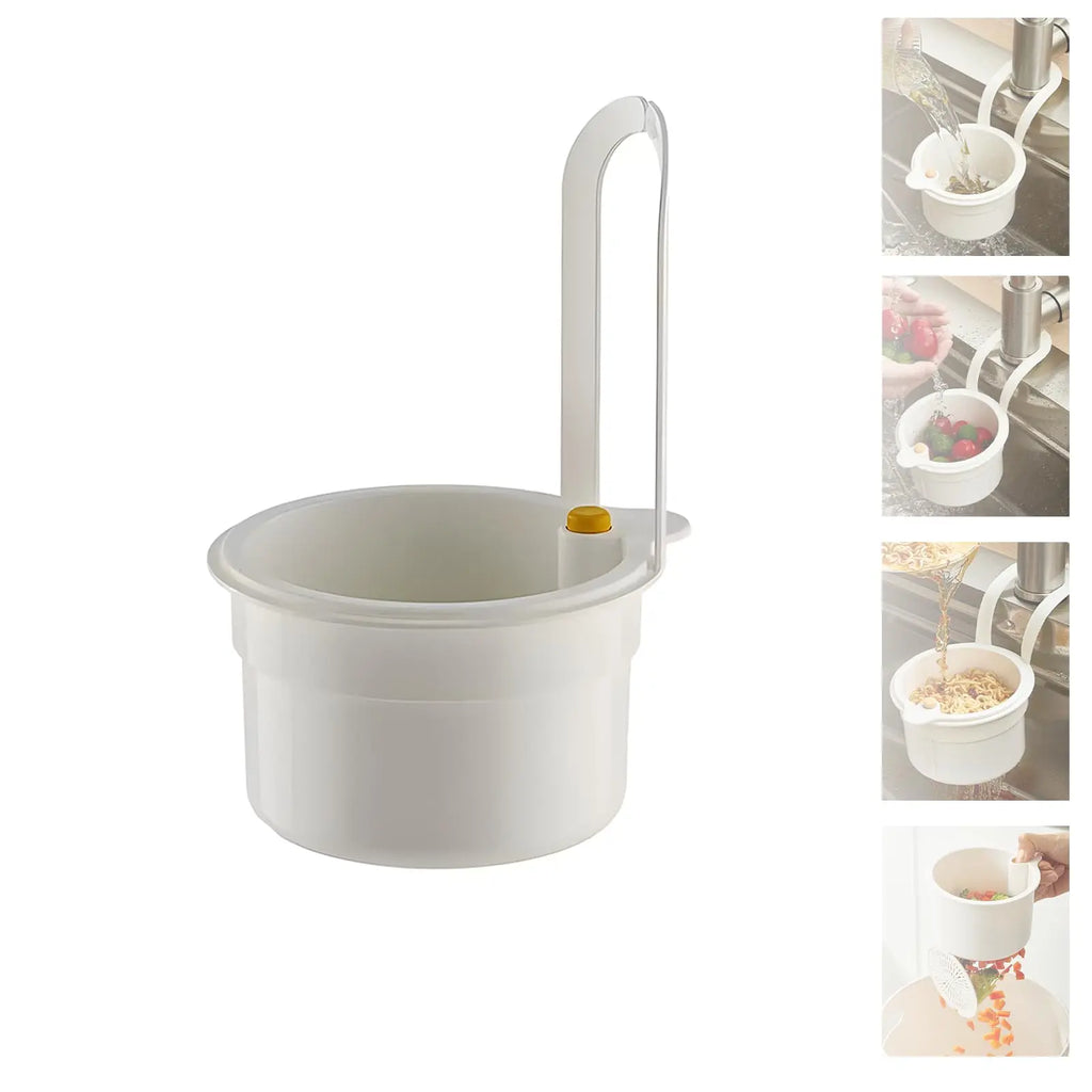Self Cleaning Sink Strainer Waste Catcher Basket